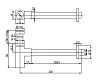 Сифон для раковины Paini Dax-r-dax 84PZ849 черный