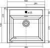 Кухонная мойка 56 см Franke Sirius SID 610 3,5" 114.0443.345, кофе