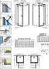 Дверь для душевого уголка 90 см Radaway Essenza New KDJ+S door 90 L 385020-01-01L стекло прозрачное