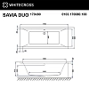 Акриловая ванна Whitecross Savia Duo 0103.170080.100.LINE.CR белый