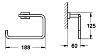 Полотенцедержатель Grohe Essentials Cube 40510000 хром