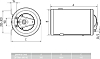 Накопительный водонагреватель Metalac Оptima MB 80 HL 145960 80 л белый, левой подключение