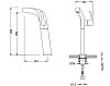 Смеситель для раковины Schein Whirl 42221/8035002 хром