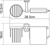 Держатель туалетной бумаги Wasserkraft Oder 3059