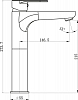 Смеситель для раковины BelBagno Loyd LOY-LMC-CRM, хром