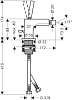 Смеситель для биде Axor Citterio 39210000