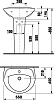 Пьедестал для раковины Jika Lyra 1927.0 (уцененный товар)