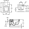 Подвесной унитаз Ideal Standard Simply U J452101