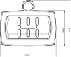 Комплект Акриловая ванна STWORKI Хадстен SW1016075028 без опоры 180x80 см + Каркас SW5018080052 180 + Гарнитур Готланд WH628-MB черный матовый