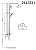 Душевая система D&K Bayern.Potsdam DA2143741B14 хром