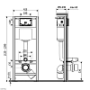 Инсталляция для подвесного унитаза KKPol Standard, ZSP/M425/0/K