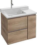 Тумба под раковину 95 см Jacob Delafon Soprano EB1334-E10 коричневый