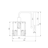 Бра Eurosvet 10101/1 хром/прозрачный хрусталь Strotskis