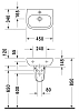 Раковина Duravit D-Code 7054500002 белый