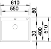 Кухонная мойка Blanco Claron 517220 серый