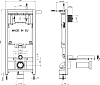 Комплект Jacob Delafon Patio E29025-NF/EDV102-00