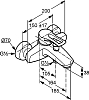 Смеситель Kludi MX 334450562 для ванны с душем