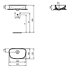 Раковина накладная Ideal Standard Dea T044301 белый