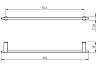Полотенцедержатель Novaservis Novatorre 2 6228.0 хром