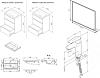 Комплект мебели для ванной AM.PM Gem S BK91GC, светлый дуб