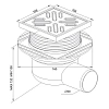 Сливной трап Winkiel Rawiplast C213N