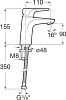 Смеситель для раковины Roca Atlas 5A3290C00