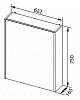 Зеркальный шкаф Aquanet Остин 203921 белый