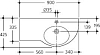 Раковина 90 см Ideal Standard Small+ T012501