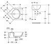 Раковина 48 см Ideal Standard Small T011701