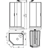 Душевая кабина INR Fortuna 012042.0704.7090