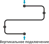 Полотенцесушитель водяной Сунержа ДР Фабула 50х70