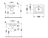 Раковина Duravit 2nd Floor 790500000 белый