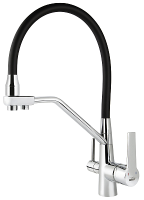 Смеситель для кухни Viko V-5512 черный