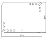 Зеркало Azario Эмбер LED-00002506 белый