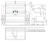 Тумба под раковину Iddis Edifice EDI80WFi95 белый