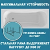 Акриловая ванна 1MarKa Classic 01кл1770Акп белый