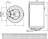 Накопительный водонагреватель Metalac Klassa CH 80 R 185925 80 л белый