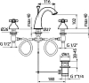 Смеситель Webert Ottocento OT750101015 хром для раковины