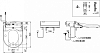 Подвесной унитаз TOTO NC Washlet CW762Y с сиденьем с функцией биде TCF4732G#NW1