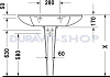 Раковина 90x55 Duravit Starck-1 0405900000