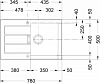 Кухонная мойка 78 см Franke Sirius SID 611-78 3,5" 114.0443.348, кофе