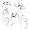 Комплект для ванны AM.PM Sense L AK74D0606W хром