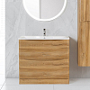 Тумба для комплекта 80 см BelBagno ACQUA-800-2C-PIA-RR rovere rustico