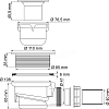 Сифон для душевого поддона Wasserkraft D455