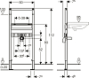 Система инсталляции для раковин Geberit Duofix 111.490.00.1