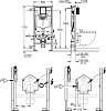 Комплект Подвесной унитаз Grohe Sensia Arena 39354SH0 с феном + Инсталляция Grohe Rapid SL Sensia 39112001 с системой удаления запахов + Кнопка смыва