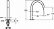Смеситель для раковины Jacob Delafon Grands Boulevards E25387-CP+E25390-CP+E25389-NF, хром