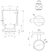 Стакан Villeroy & Boch Elements Tender TVA15101800061 хром