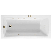 Акриловая ванна Excellent Aquaria 150х70 WAEX.AQU15.LINENANO.GL золото, белый