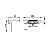 Держатель туалетной бумаги Keuco Reva 12873019000 хром